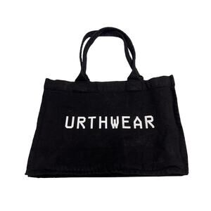 Urthwear America Made Canvas Women's Tote 100% Organic Cotton Black